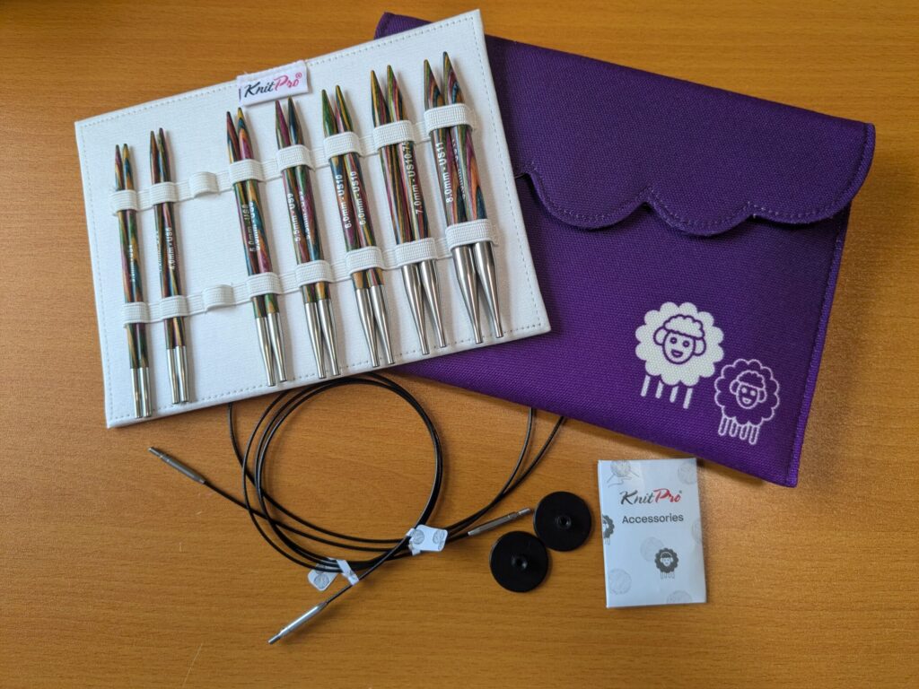 輪針セット　ニットプロシンフォニーウッド